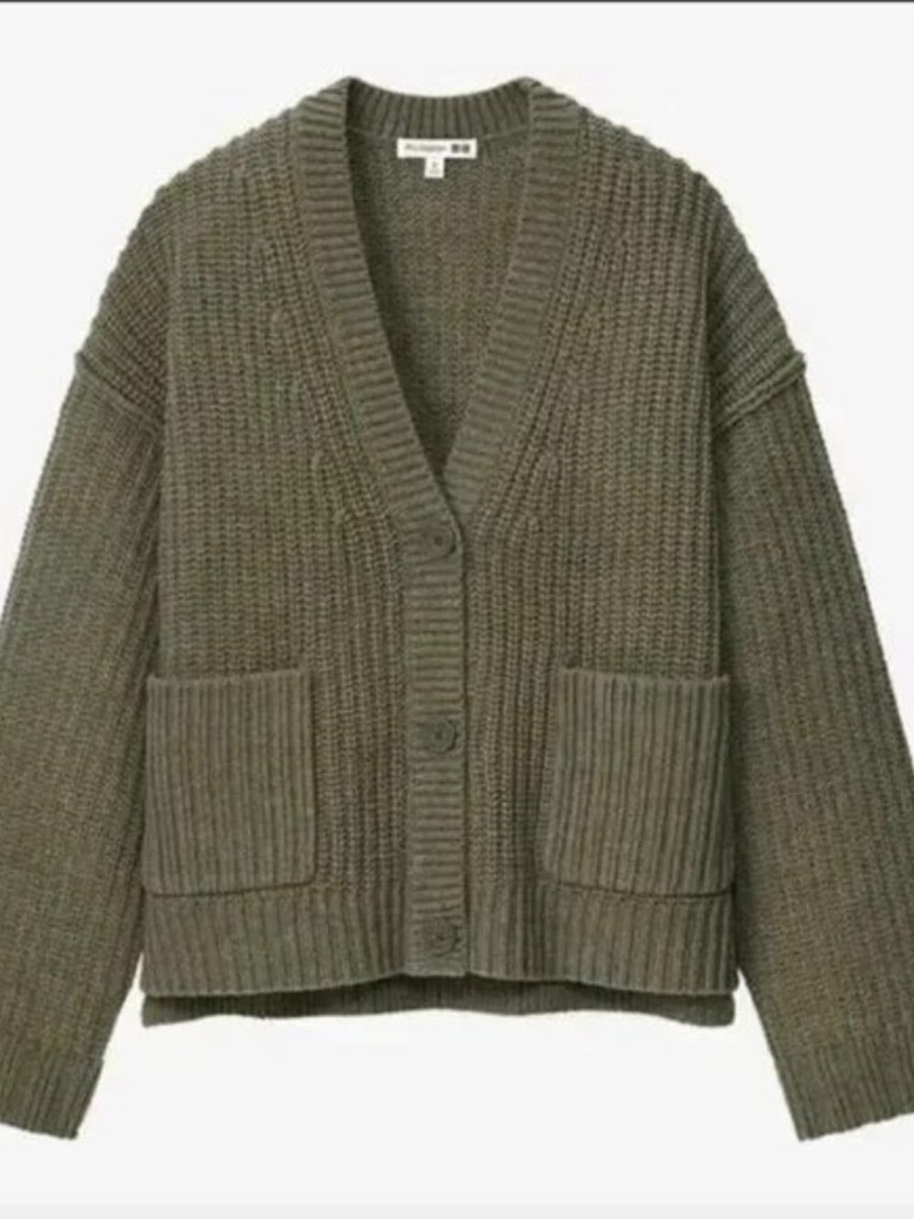 JW Anderson x Uniqlo Knit Green Cardigan